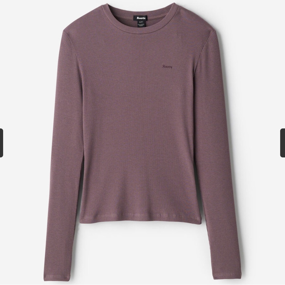 Roots Roam Rib Fitted long sleeve shirt